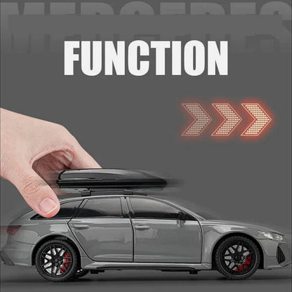 Audi RS6 1:24 Metalni Model Automobila sa Poklon Tablicama
