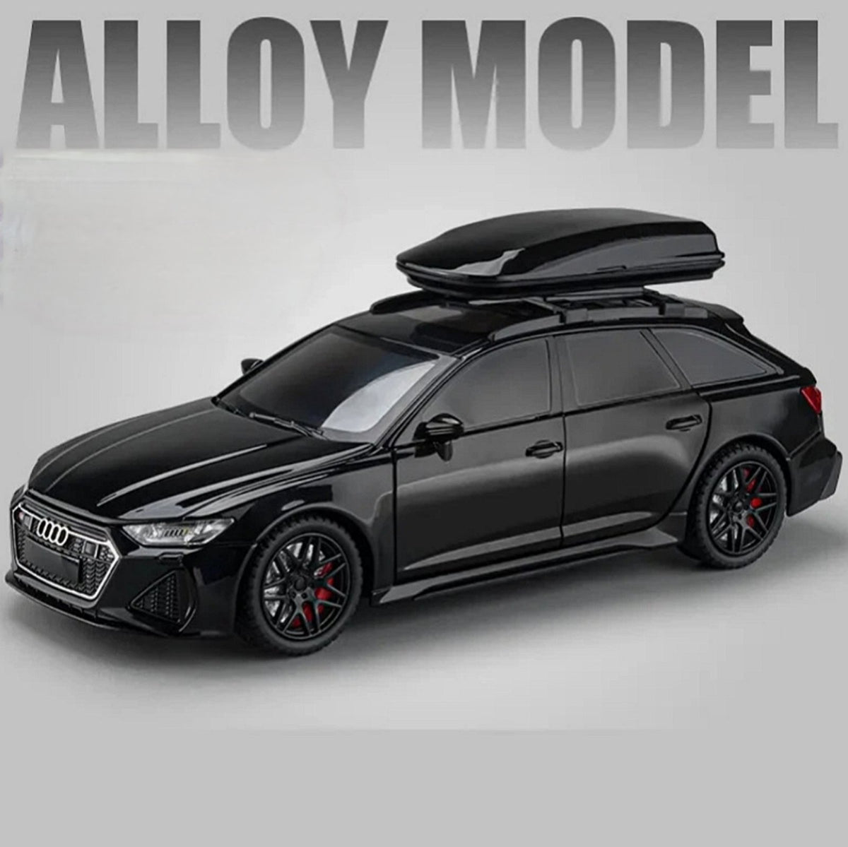Audi RS6 1:24 Metalni Model Automobila sa Poklon Tablicama
