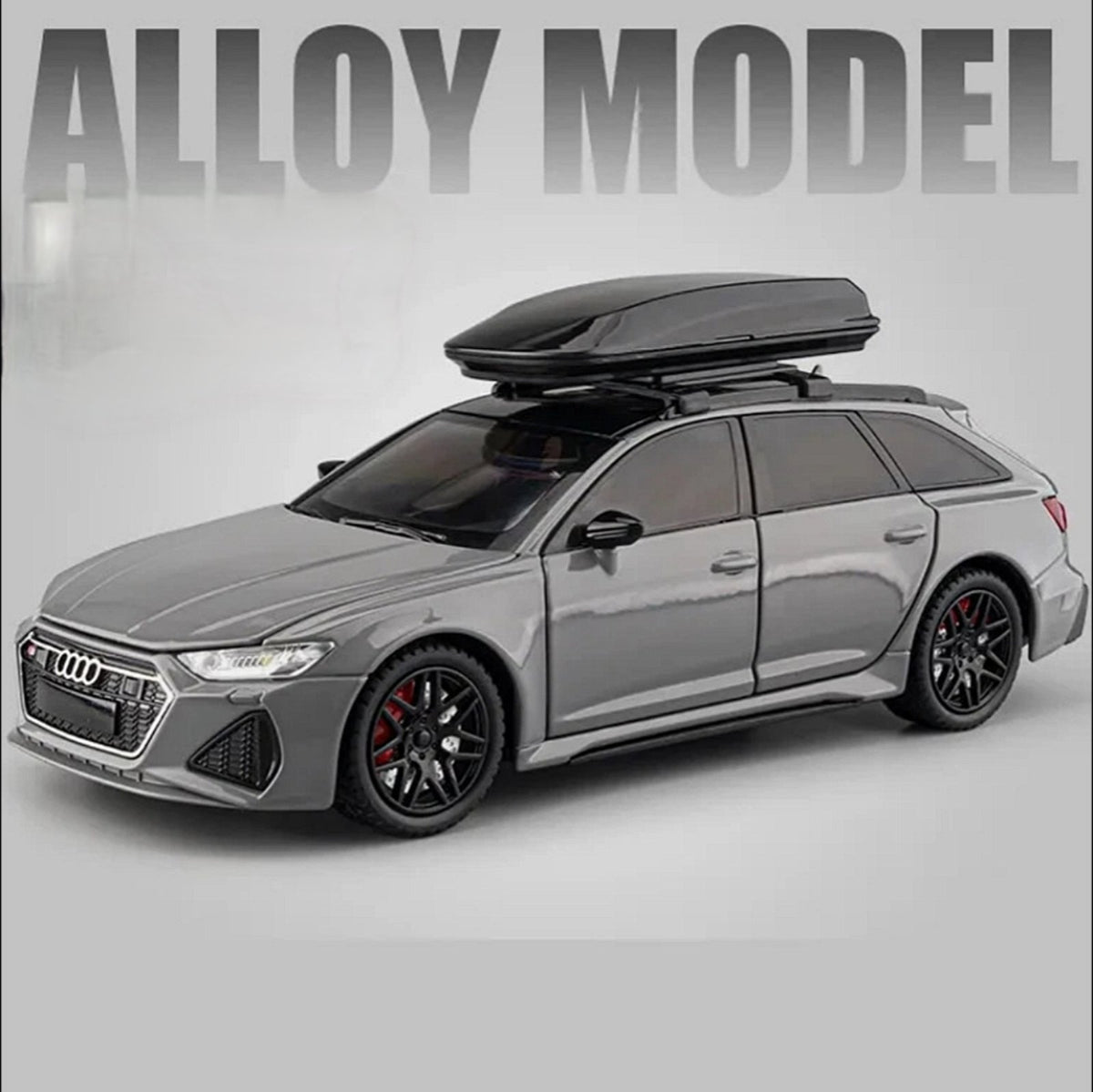 Audi RS6 1:24 Metalni Model Automobila sa Poklon Tablicama
