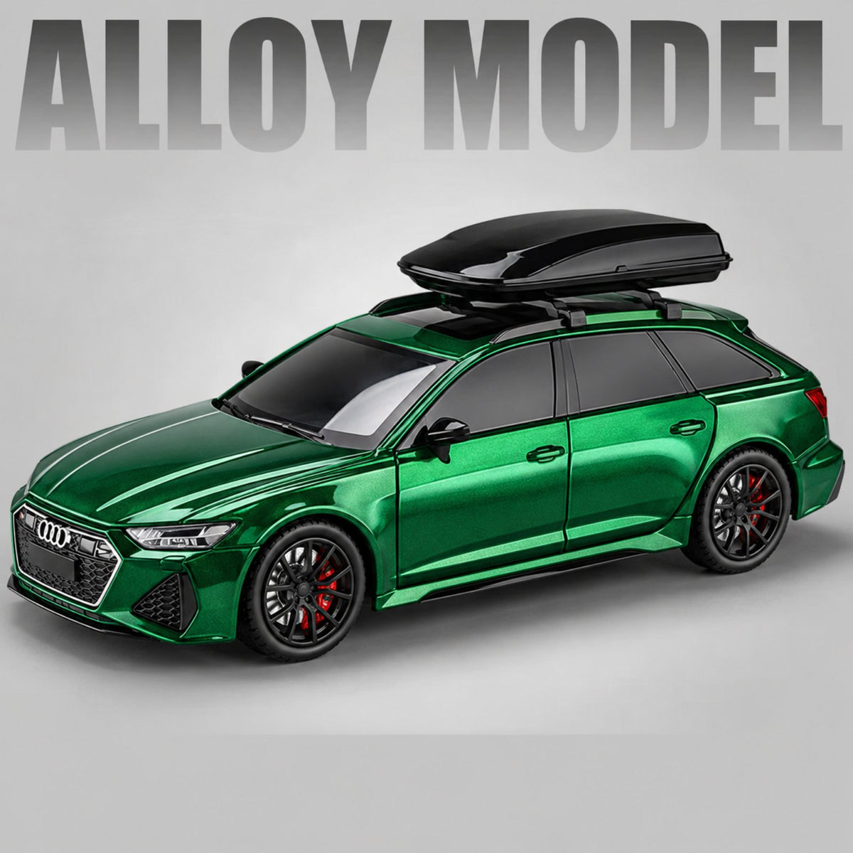Audi RS6 1:24 Metalni Model Automobila sa Poklon Tablicama