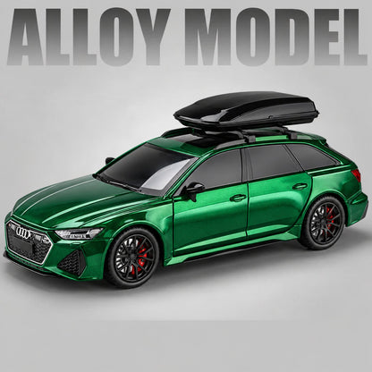Audi RS6 1:24 Metalni Model Automobila sa Poklon Tablicama