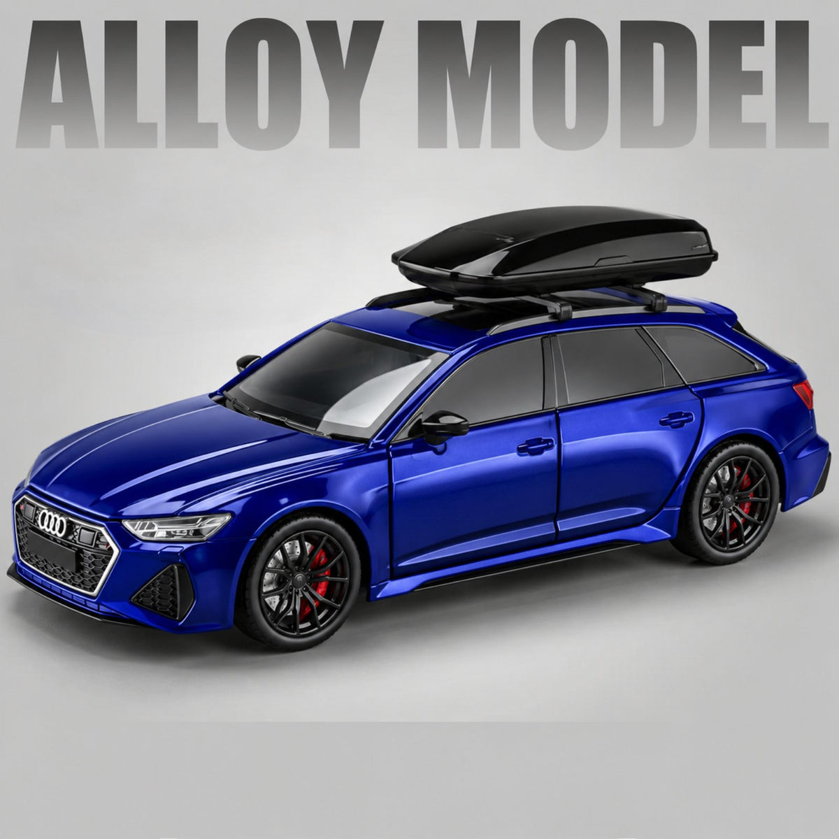 Audi RS6 1:24 Metalni Model Automobila sa Poklon Tablicama