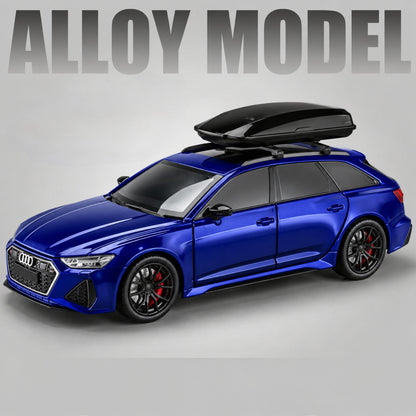 Audi RS6 1:24 Metalni Model Automobila sa Poklon Tablicama